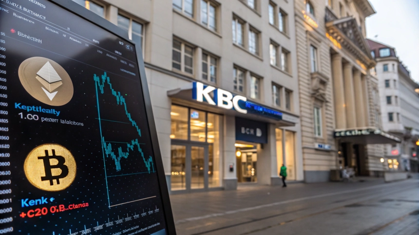 벨기에 대형 은행 KBC, 비트코인($BTC)·이더리움($ETH) 투자 서비스 출시 계획