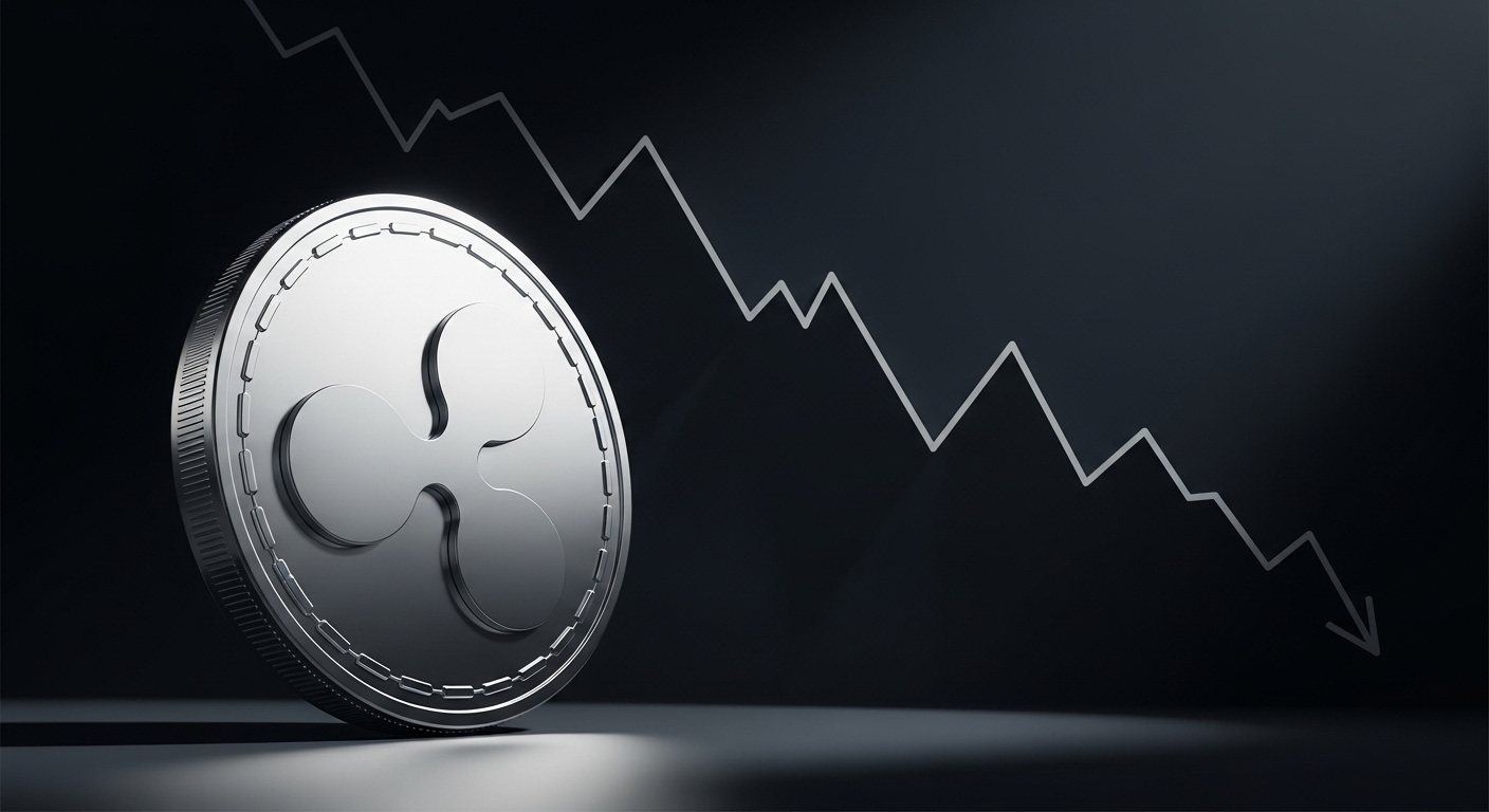 XRP, 2달러대로 추락…비트코인·시바이누도 약세 전환 신호