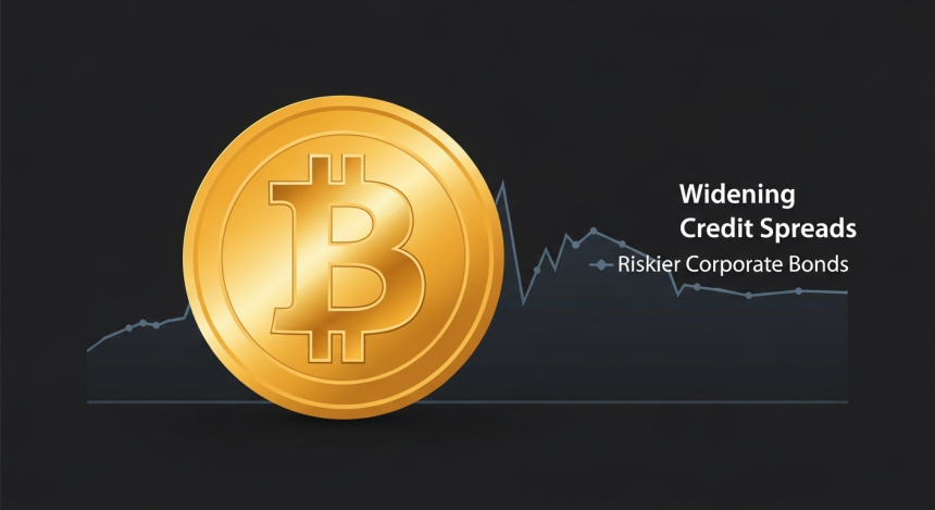 美 신용스프레드 확대 조짐…비트코인($BTC) 장기 투자 기회 될까