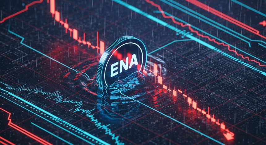 에테나(ENA), 거래소서 1.4억 개 인출에도 10% 하락…지지선 붕괴 여부 주목
