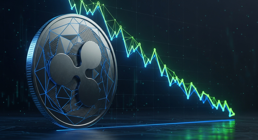 XRP, 파월 연설 앞두고 롱 포지션 급감…'리스크 회피' 신호