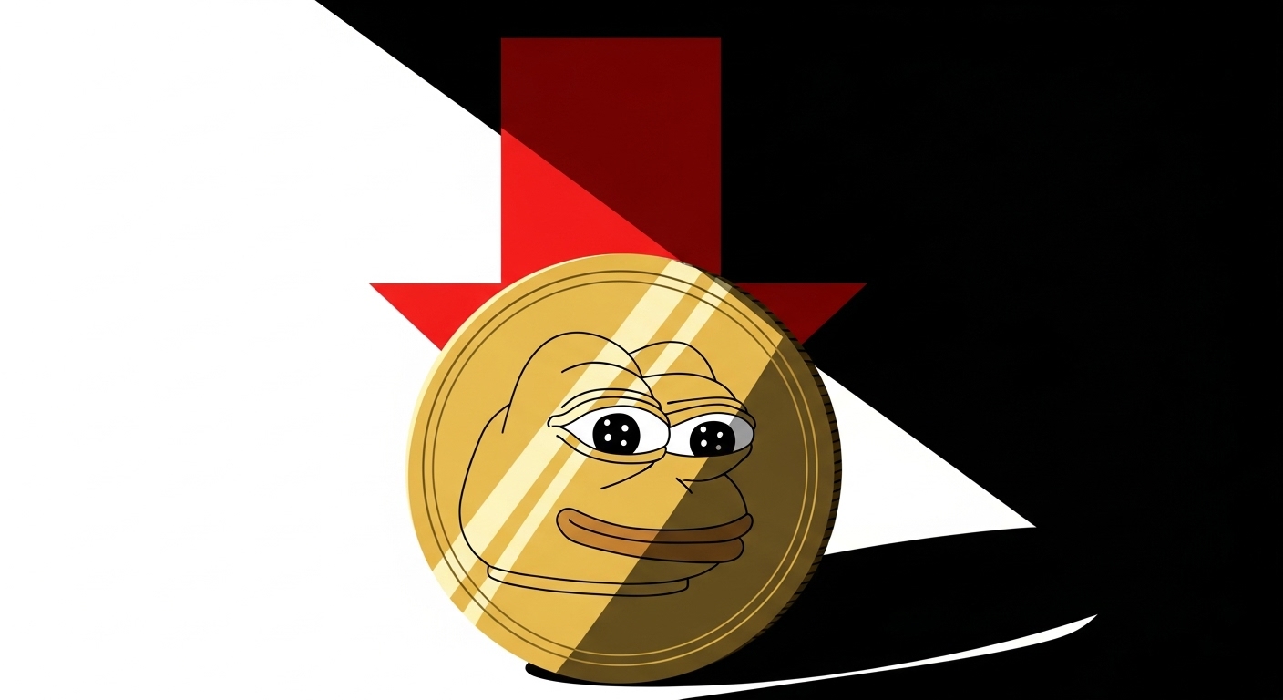 페페(PEPE), 6% 하락하며 '0 추가' 현실화…고래 매도에 투자심리 위축