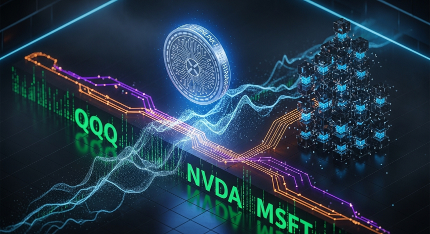  체인링크, '나스닥 ETF 실시간 온체인' 구현…디파이-전통금융 연결 신호탄