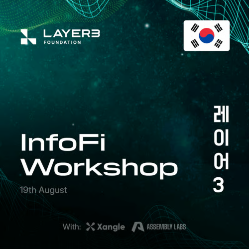  InfoFi Workshop by Layer3