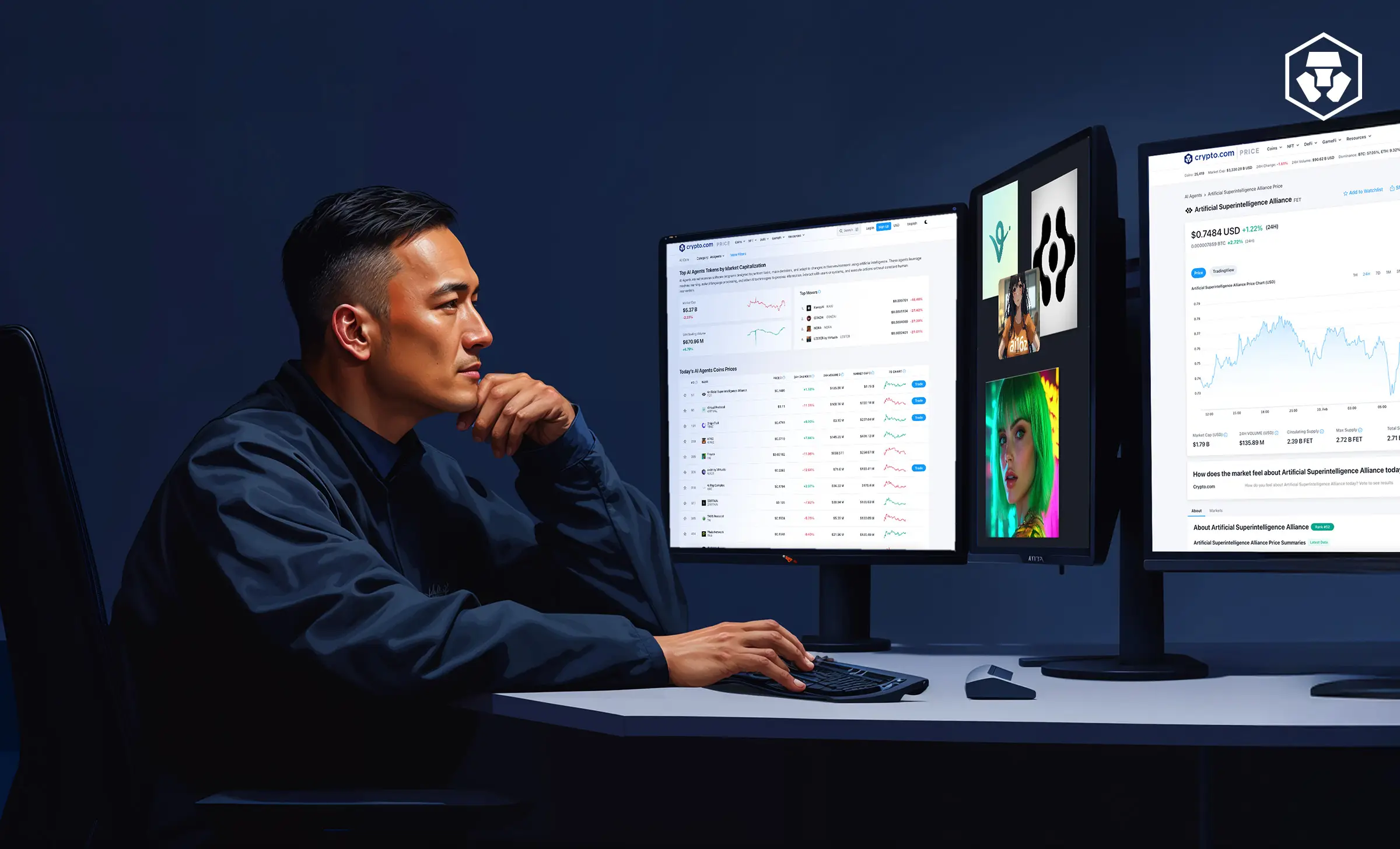 AI 에이전트 토큰이 온다…크립토닷컴, 2025년 주목할 4대 프로젝트 소개