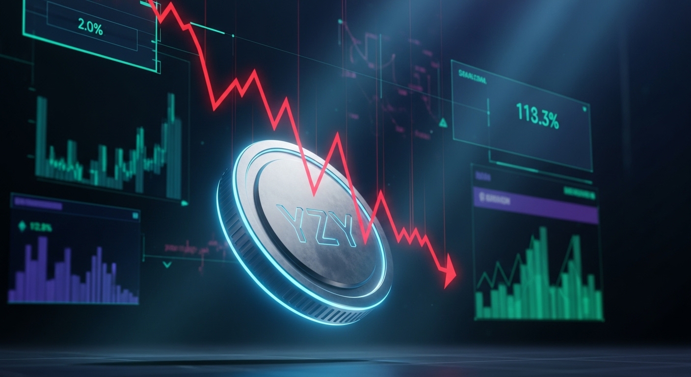 카니예 웨스트 연루 YZY 토큰, 출시 직후 80% 폭락…투자자 손실 1,289억 원