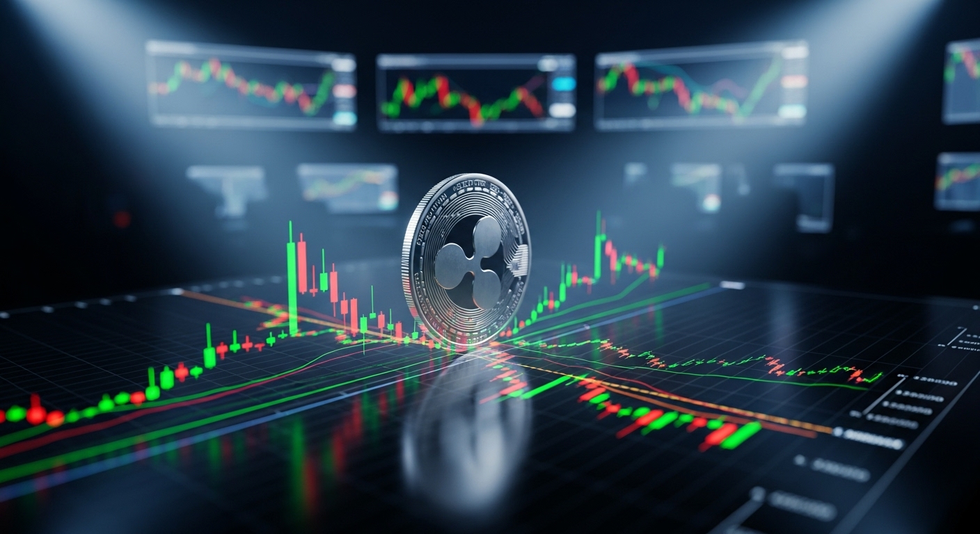 XRP, 대칭 삼각형 정점 직전…상승 돌파냐 하락 반전이냐