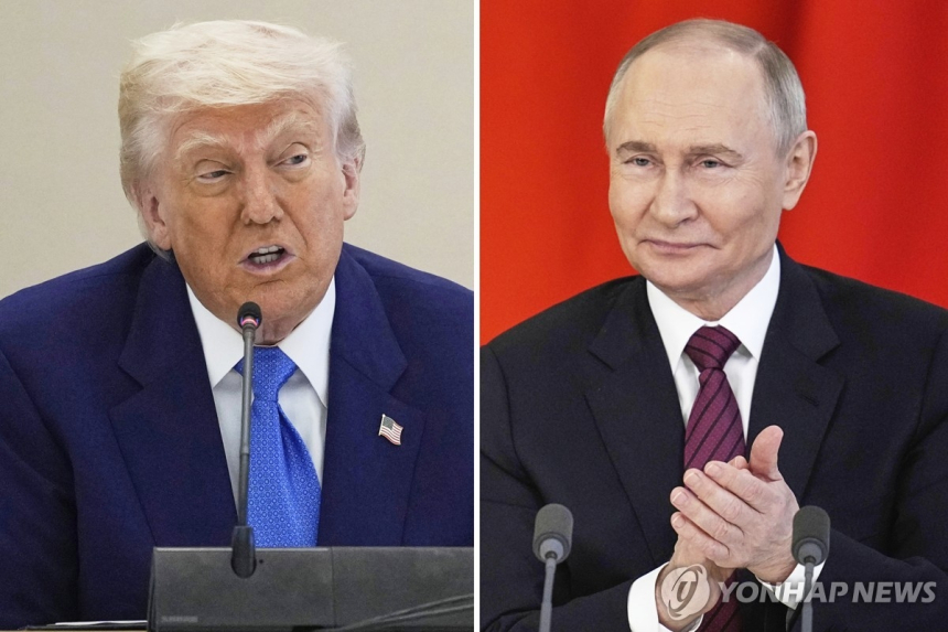  트럼프, 푸틴과 회담 '조기 성사' 시사…우크라 전쟁 중재 나선다