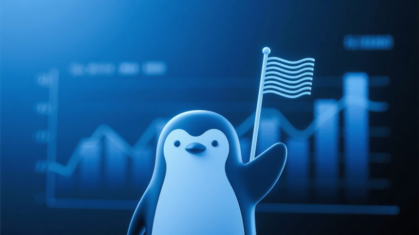  펏지펭귄(PENGU), 강세 깃발 패턴 형성…최대 0.110달러 반등 기대감