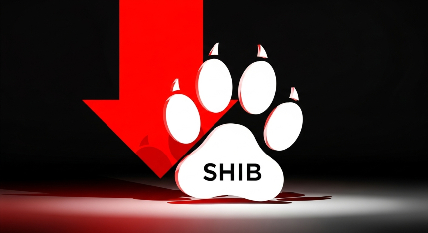 시바이누($SHIB), 11% 급락…기술적 저항·포지션 청산이 내리막 불렀다