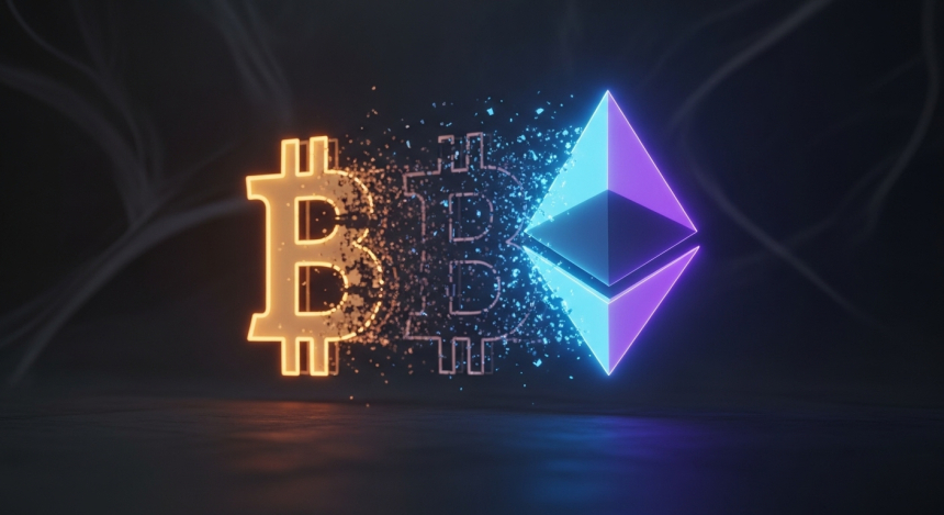 7년 만에 깨어난 비트코인 고래, 16조 원 규모 자산 전량 이더리움으로 이동