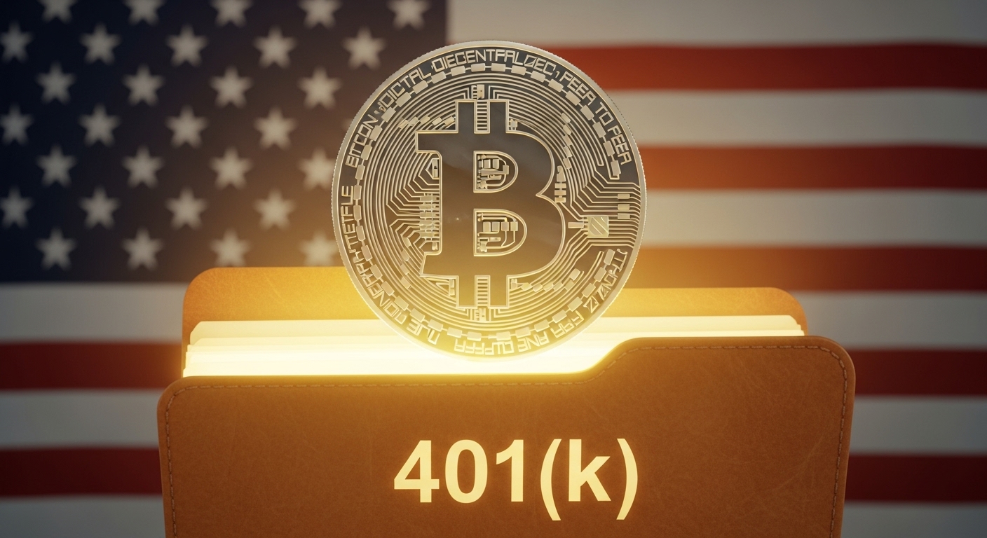 트럼프 행정명령, 美 401(k) 연금에 비트코인(BTC) 투자 허용 추진…9조 달러 시장 열린다