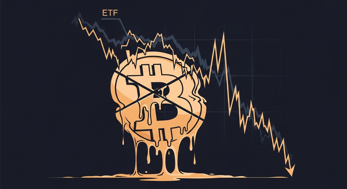 비트코인($BTC) 급락 원인 분석…ETF 수급 붕괴와 구조적 수요 약화 탓