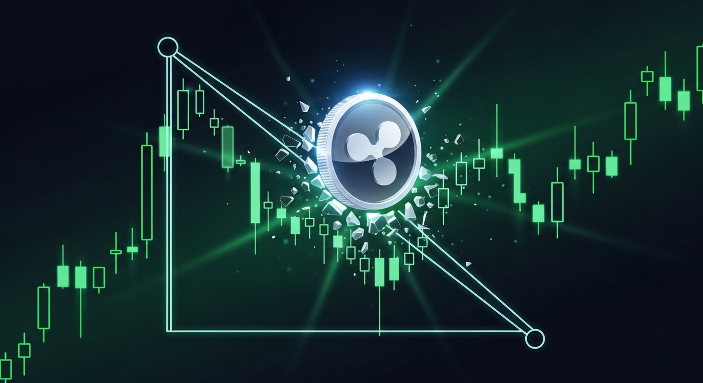 리플(XRP), 상승 플래그 돌파…최대 6달러 반등 시나리오 부상
