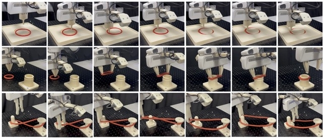KAIST, 로봇이 '고무줄·전선' 만지는 법 가르쳤다…세계 첫 AI 조작 기술