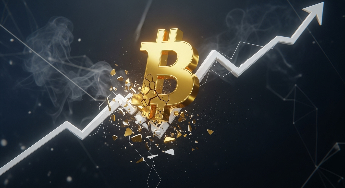 비트코인($BTC) 13% 급락…‘추세선 이탈’에 장기 하락 우려 커져