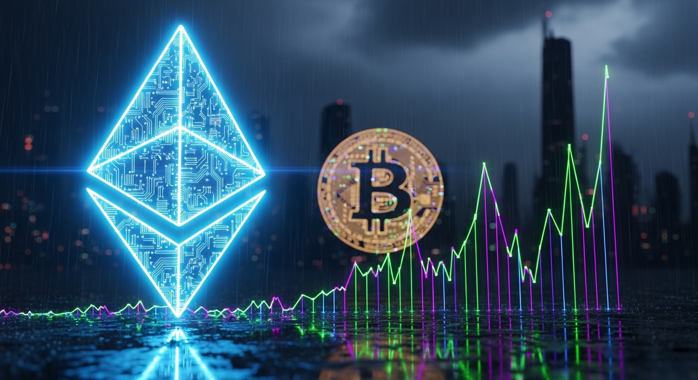 이더리움($ETH), 비트코인($BTC) 앞지른다…라울 팔·톰 리 등 잇단 강세 전망