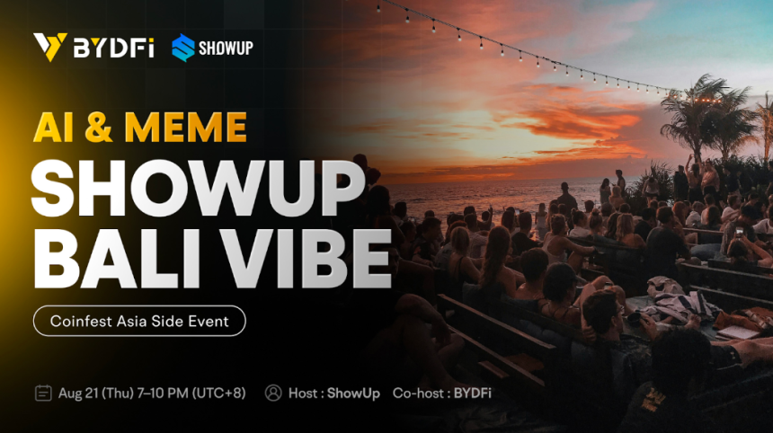  BYDFi, ‘AI & 밈코인’ 주제로 코인페스트 아시아 2025 사이드 이벤트 공동 개최