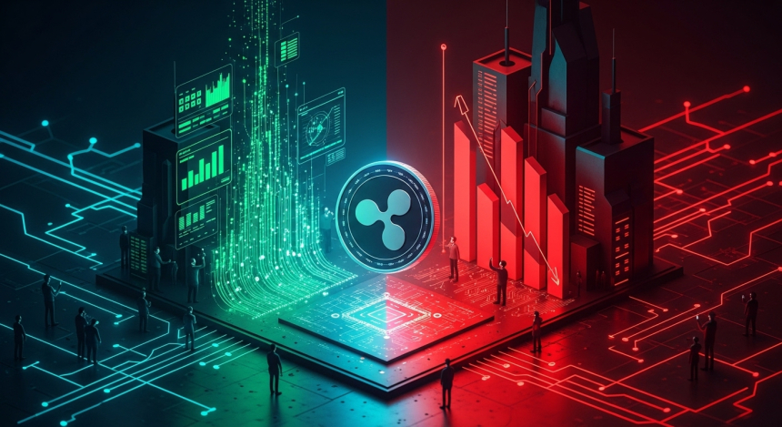 XRP, 개인 투자자 '최애' vs 기관 외면…갈등 속 10억 달러 시장 진입