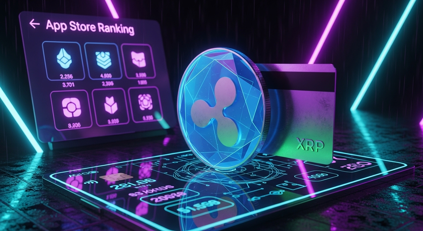제미니, XRP 리워드 카드 효과로 앱스토어 금융 부문서 코인베이스 추월