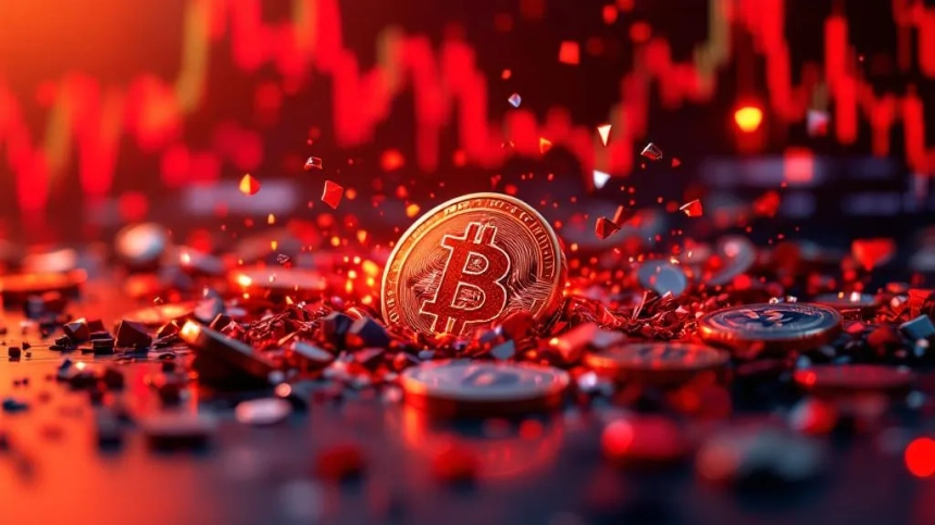  가상자산 시장, 1시간 만에 1억2500만 달러 청산