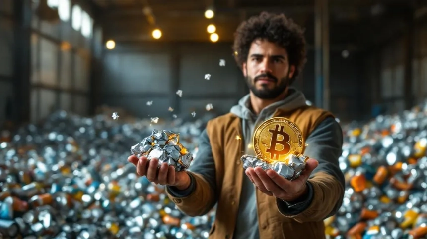 브라질 남성, 2년간 캔 수집해 비트코인 1개 눈앞