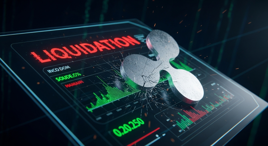  XRP 가격 반등에 고레버리지 고래 숏 포지션 65만 달러 증발