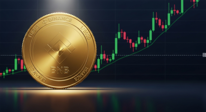  바이낸스코인(BNB), 저항선 돌파 후 2.18% 반등…900달러 돌파 기대감 고조