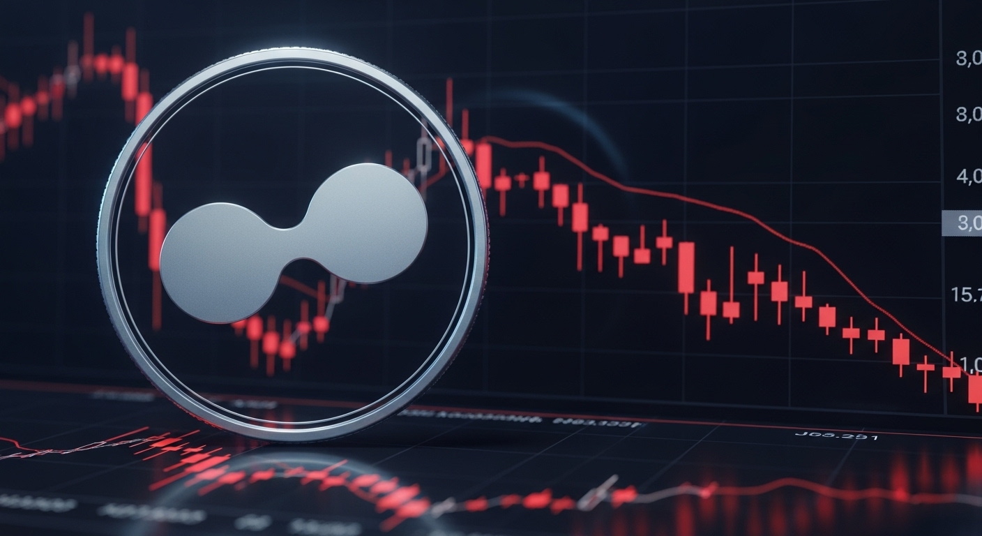 XRP, 33% 하락 경고...트럼프 발언 이후 심리적 지지선 붕괴 위기