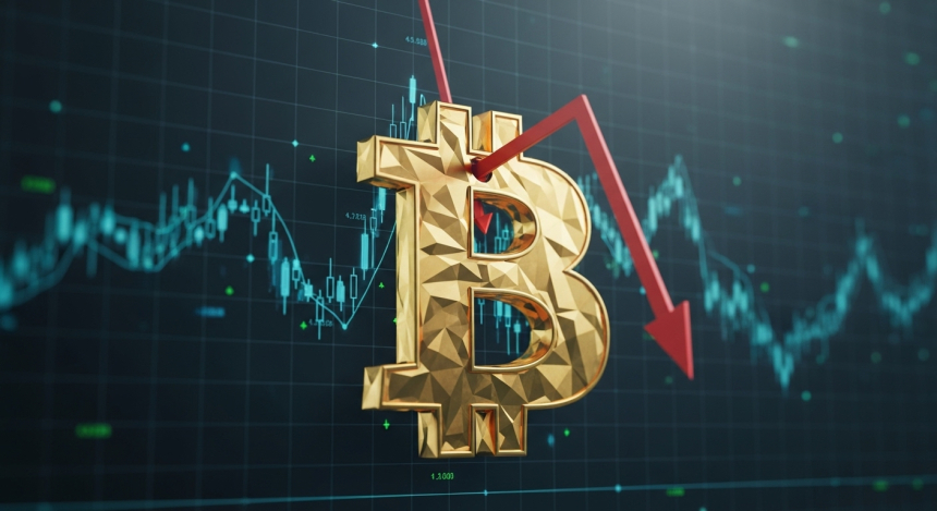 비트코인($BTC), 12만 달러 고점 뒤 8% 하락…'오름세 쐐기형' 붕괴에 9만 달러 위협