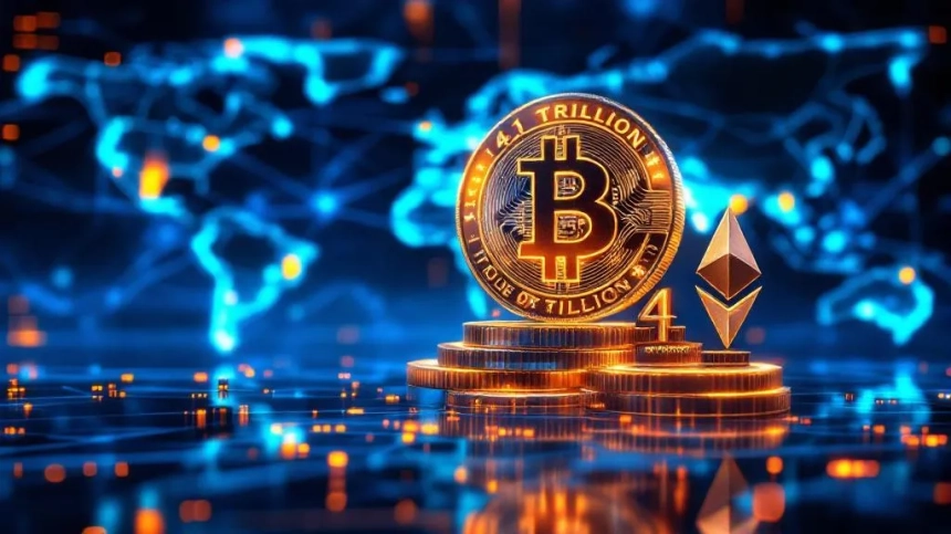 글로벌 가상자산 시총, 사상 첫 4.1조 달러 돌파