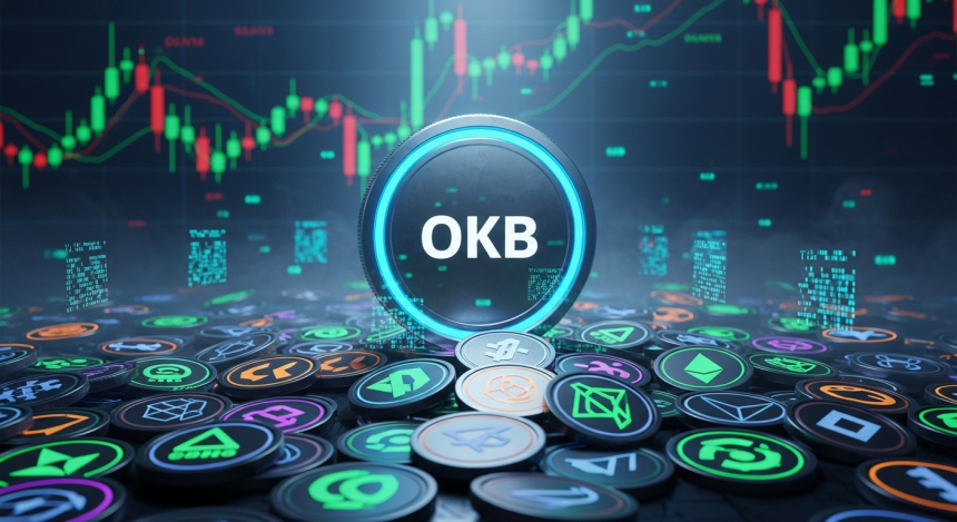  OKB, 알트코인 강세 선도…비트코인($BTC) 보합 속 일주일간 60% 급등