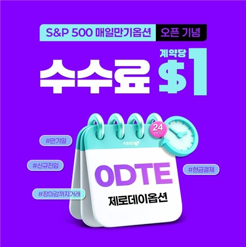 키움증권, 초단기 '매일만기옵션' 출시… 하루 만에 수익·손실 결정