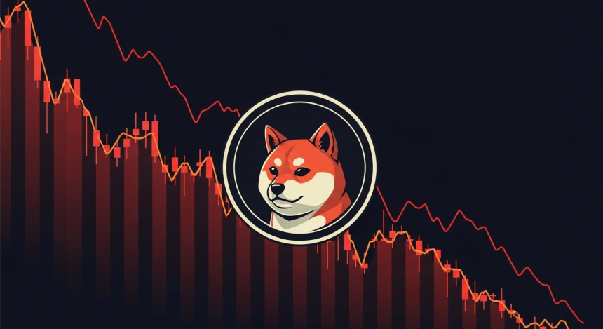  시바이누($SHIB), 저항선 돌파 실패…단기 하락 위험 커져