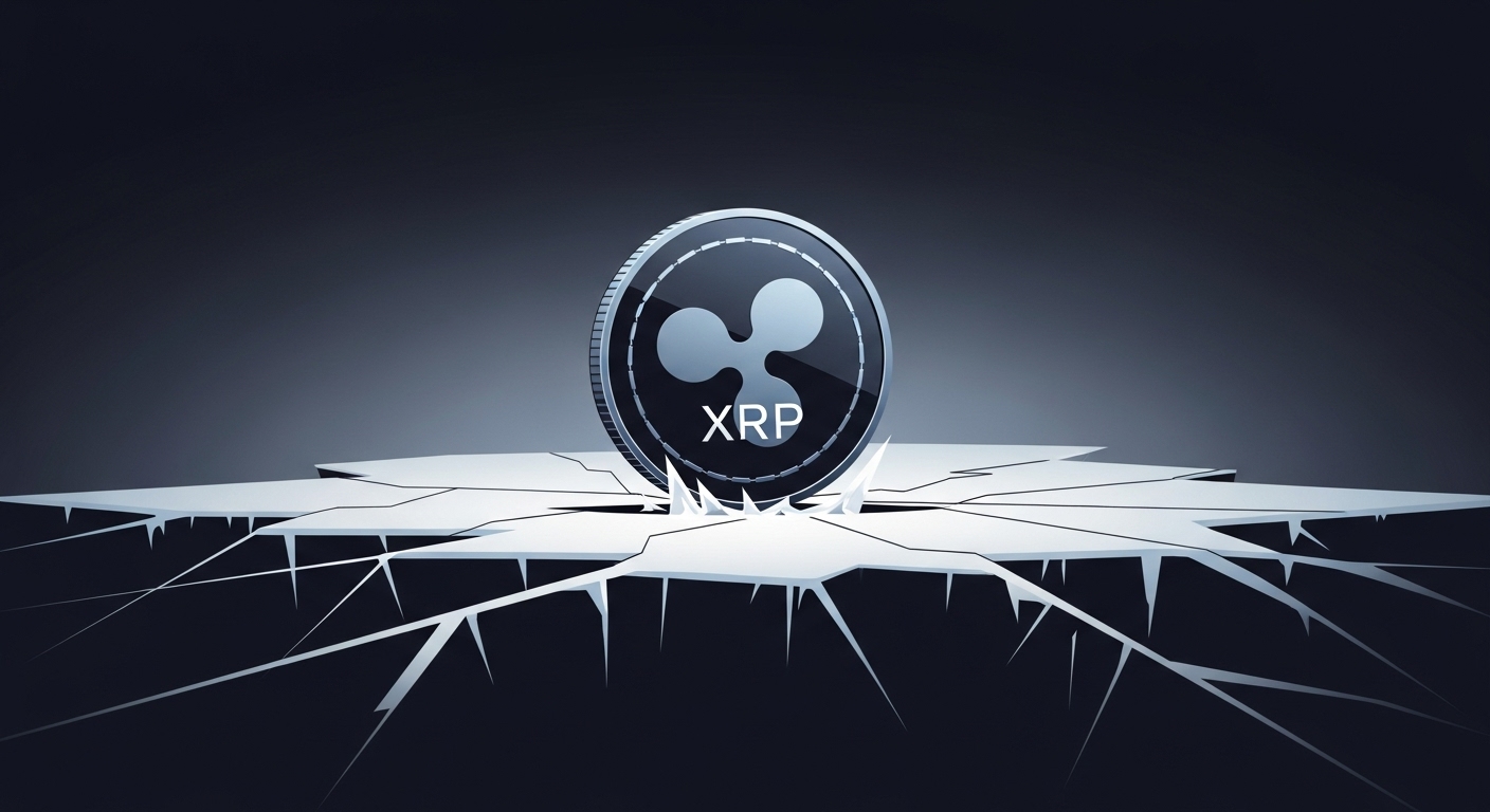 XRP, 상승이냐 추락이냐…3.01달러에서 '운명의 분기점'
