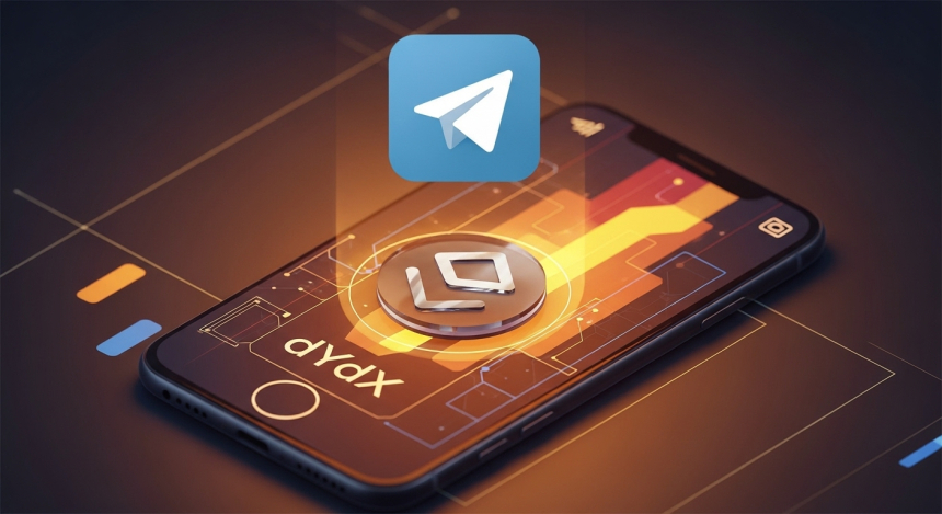  dYdX, 수익 급감 속 '텔레그램 기반 거래' 도입…2025 로드맵 전면 개편