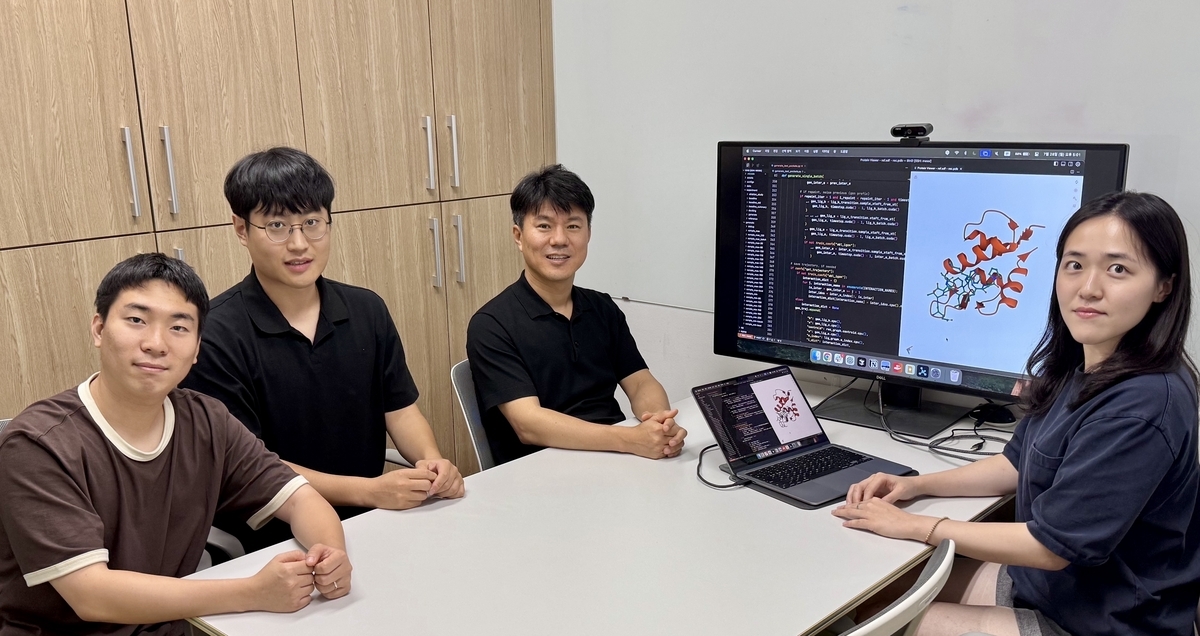 KAIST, AI로 신약 설계 혁신…사람 손 대신 단백질이 후보물질 고른다