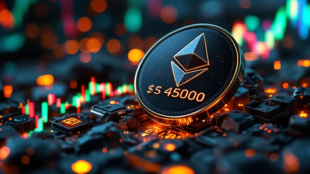 이더리움, 4,500달러 돌파