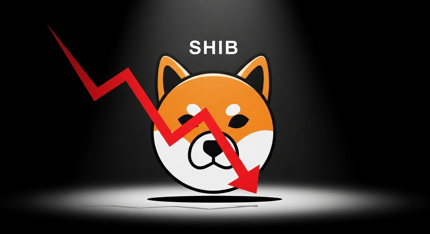 시바이누($SHIB), 데드크로스 하락 경고에도 거래량 급증…반등 신호일까