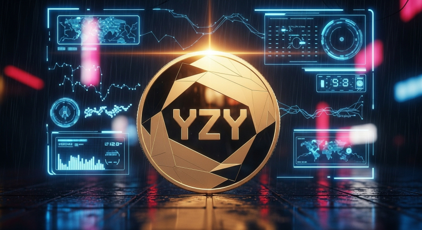 카녜이 웨스트 밈코인 $YZY, 시총 4조 돌파 후 66% 폭락…내부자 거래 의혹 제기