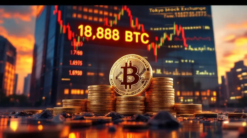 日 메타플래닛, 비트코인 775개 추가 매입…총 1만8,888개 보유