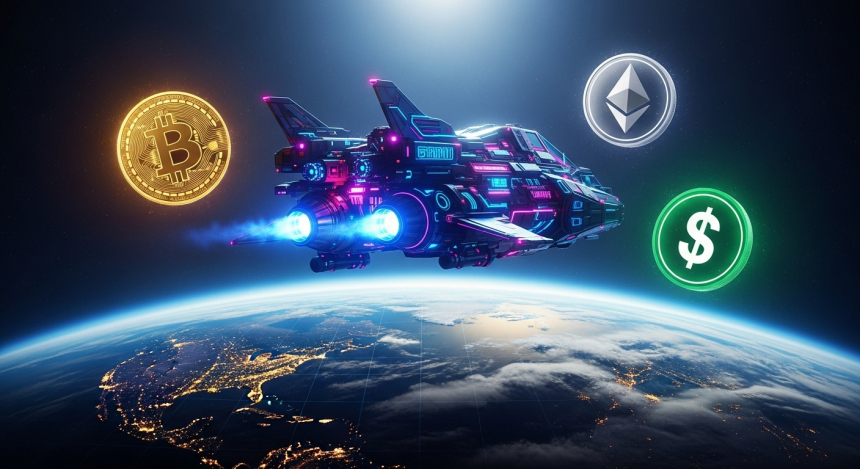 블루 오리진, 메타마스크·코인베이스로 우주여행 결제…비트코인·이더리움·스테이블코인 지원