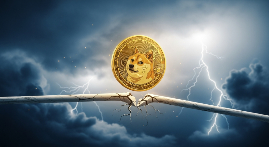 도지코인($DOGE), 단기 반등 속 '0.20달러 붕괴' 가능성 고조