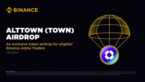  웹3 팬덤 플랫폼 알트타운, ‘$TOWN’ 토큰 바이낸스 알파 상장