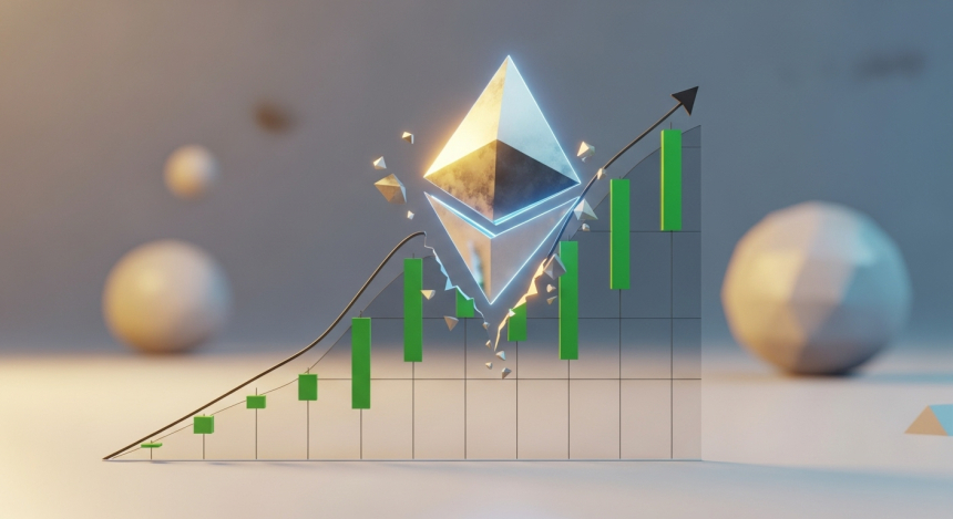 이더리움($ETH), 불 플래그 돌파…최대 6,100달러 상승 여력 주목