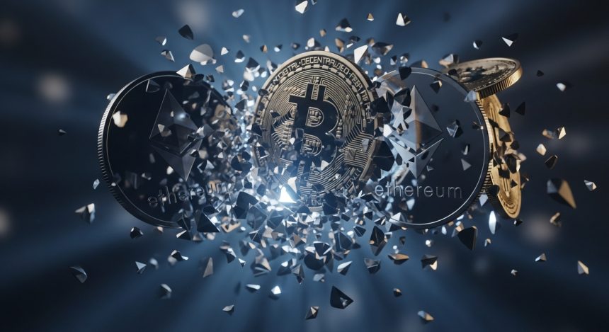 암호화폐 하루새 6,200억 원 증발…비트코인·이더리움 중심 대규모 청산 충격