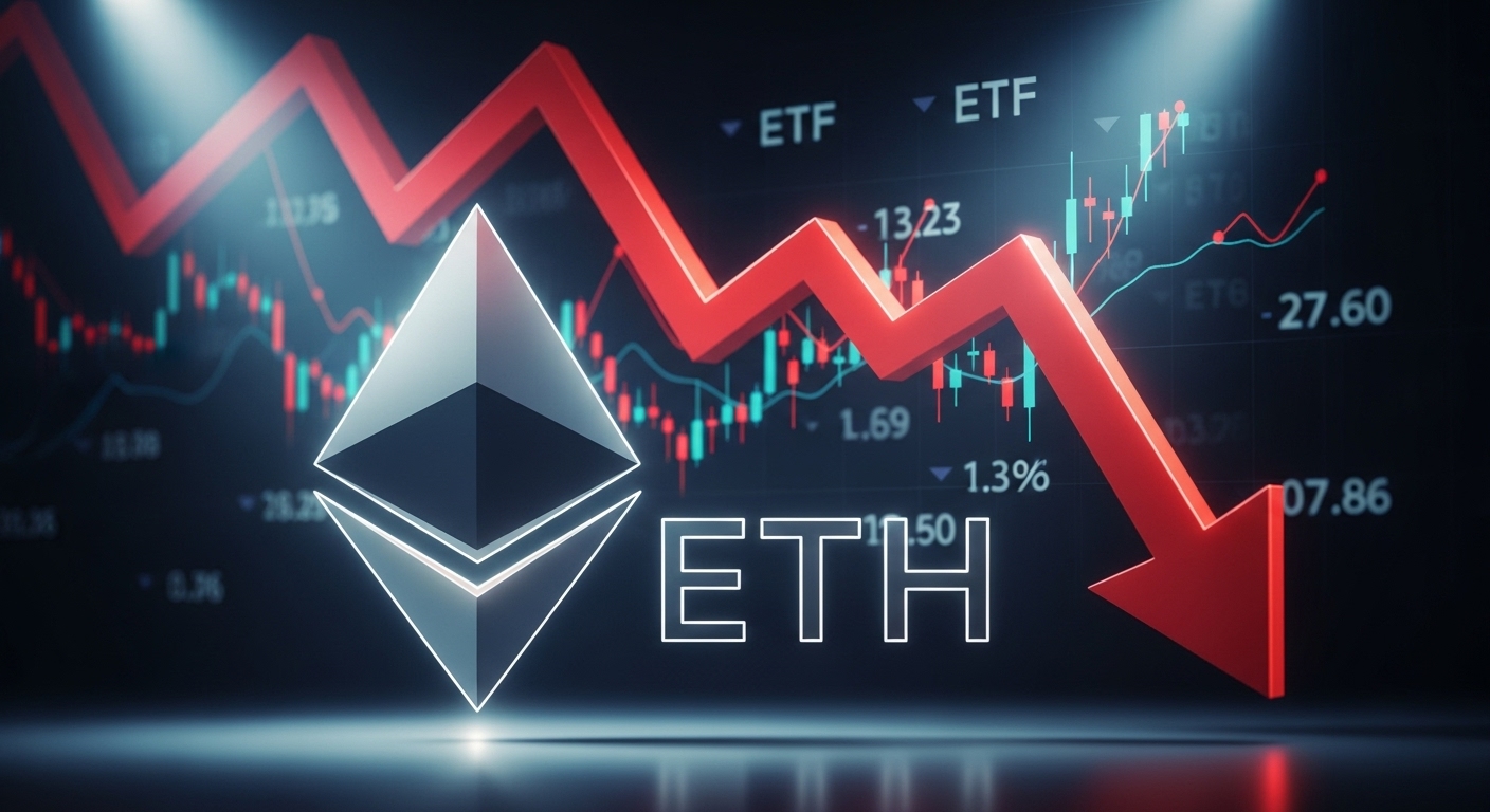 이더리움 ETF, 하루새 6,464억 원 증발…블랙록·피델리티 중심 '역대 최대 유출'