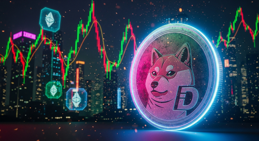  도지코인($DOGE), 4일 연속 상승…고래 매집에 736억 원 유입