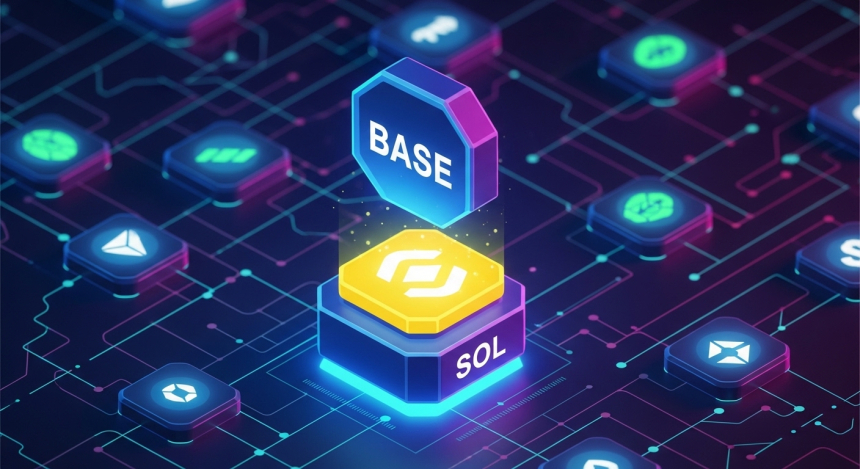  베이스(Base), 일일 5만 개 토큰 생성…솔라나(SOL) 추월한 레이어2 신흥 강자