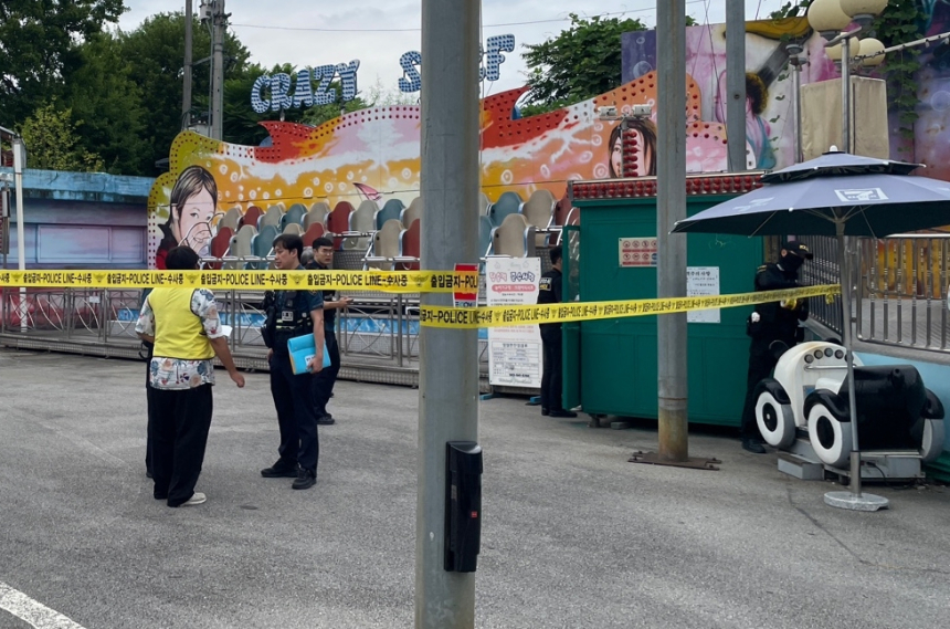  제천 놀이공원서 안전장치 풀려 초등생 4명 부상...전국 놀이기구 점검 촉구